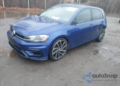 2018 Volkswagen Golf R 2.0T W/Dcc Navigation из США, поврежденный, VIN WVWWF7AU9JW065494